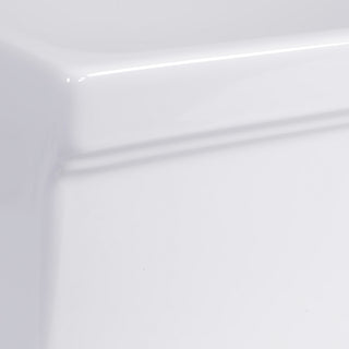 Nantucket Sinks 36" Reversible Decorative Apron Farmhouse Fireclay Sink