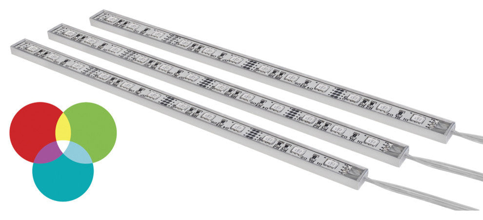 Under-Cabinet LED RGB Sticks, 3-Pack