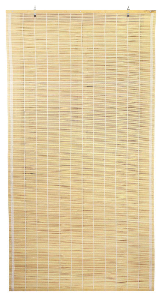Matchstick Cordless Window Shade, Natural, 36" W