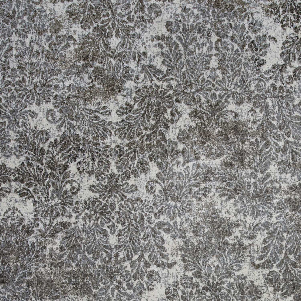 HomeRoots 7' x 11' Viscose Ivory or Sand Area Rug