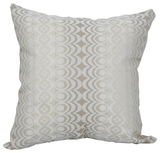 17" Jacquard Throw Pillows With Inserts, Set of 4, Torero Dune