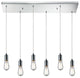 Menlow Park 6-Light Pendant, Polished Chrome