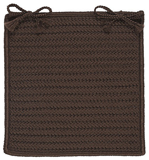Colonial Mills Chair Pad Simply Home Solid Mink Chair Pad