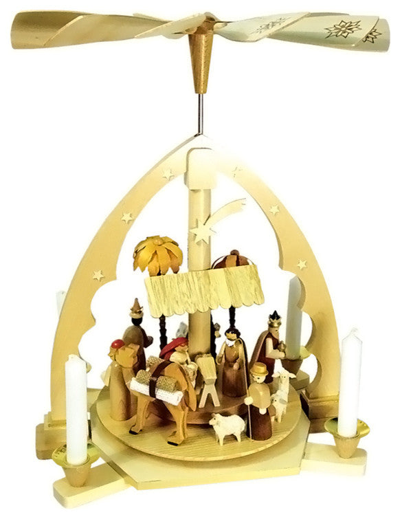 Richard Glaesser Nativity Scene Pyramid