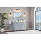 Legion Furniture WS2512 Series Bathroom Sink Vanity, Cadet, 48", Artificial Stone Top, Single Sink