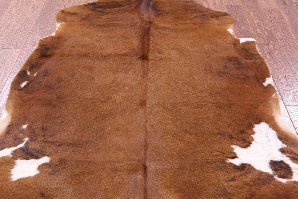 Natural Cowhide Rug 6' 4" X 5' 9" C2003