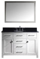 Virtu USA Caroline 48" Cabinet Only, White