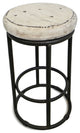 Color Pop White Counter Stool