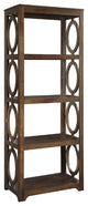 Bookcase With 4 Open Shelves, Brown