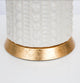 Melrose Table Lamp, Off-White, 30"H