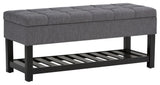 Saxon Storage Ottoman Bench