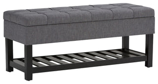 Saxon Storage Ottoman Bench