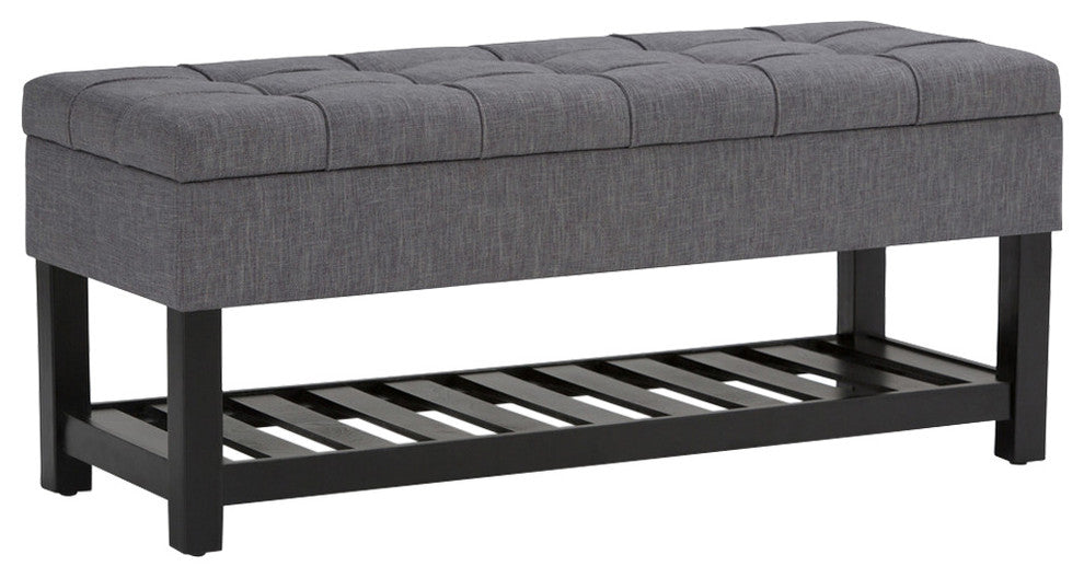Saxon Storage Ottoman Bench