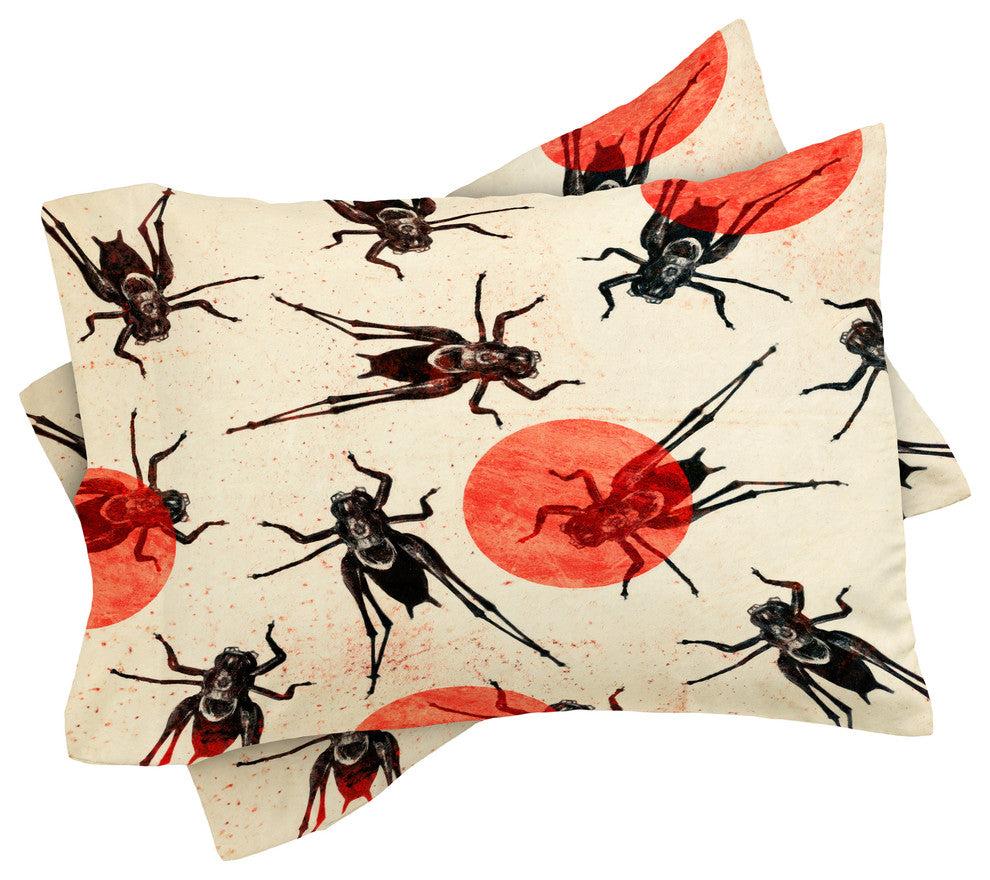Elisabeth Fredriksson Grasshoppers Duvet Cover Set, Queen
