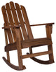 Shine Company Marina II Porch Rocker With Hydro-Tex Finish, Oak
