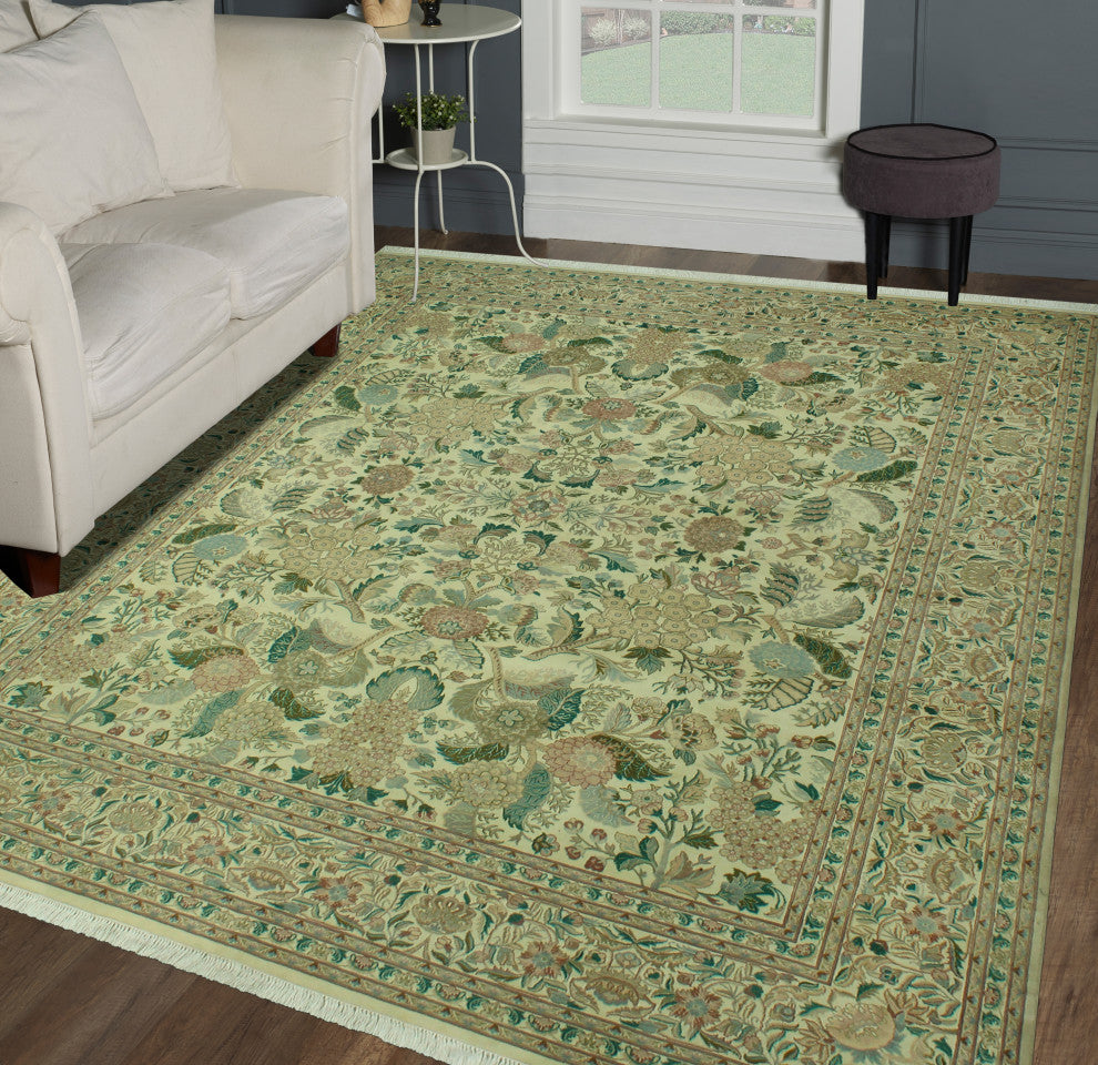 Pak-Persian Bob Ivory Rug