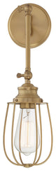 Savoy House Meridian 1-Light Wall Sconce M90022NB, Natural Brass