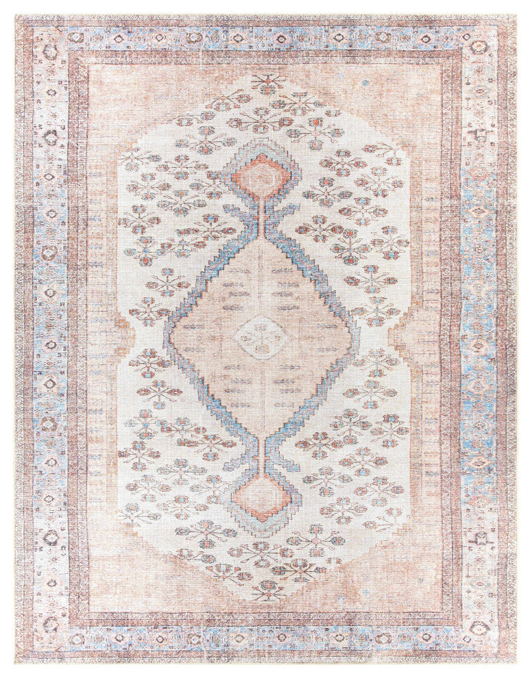 Hauteloom Moora Washable Area Rug, 5'3"x7'3" Rectangle