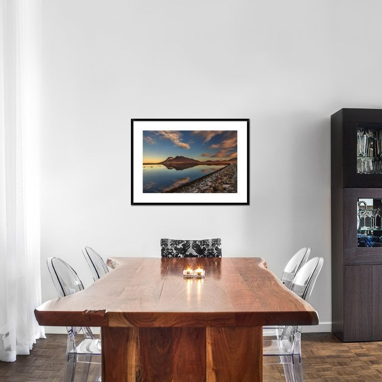 "Autumn Lights" Framed Digital Print by Brin Ingibergsson-Bragi, 38"x28"
