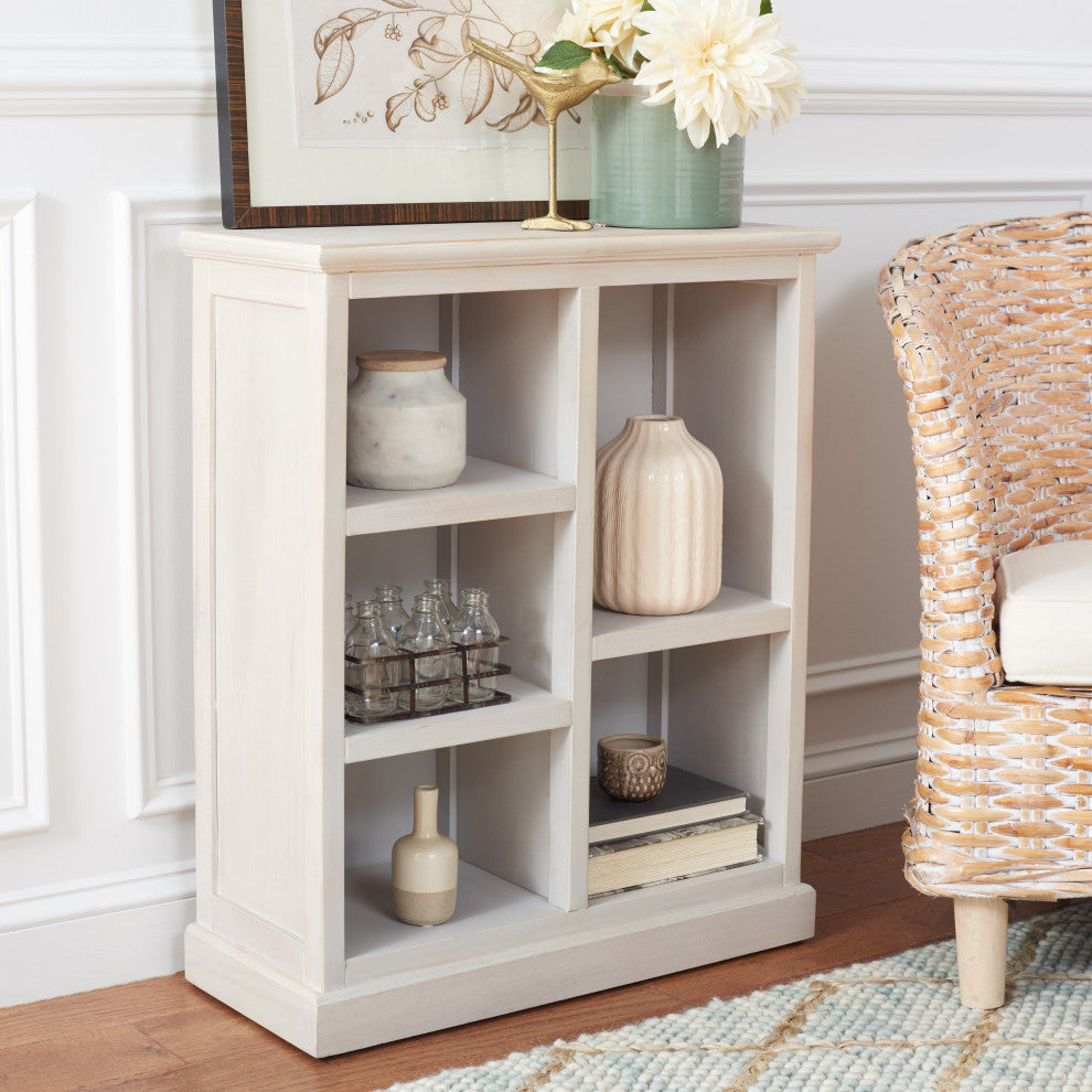 Safavieh Maralah Shelf Unit, White Washed