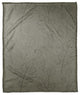 Green Large Leaf Pattern 50x60 Coral Fleece Blanket