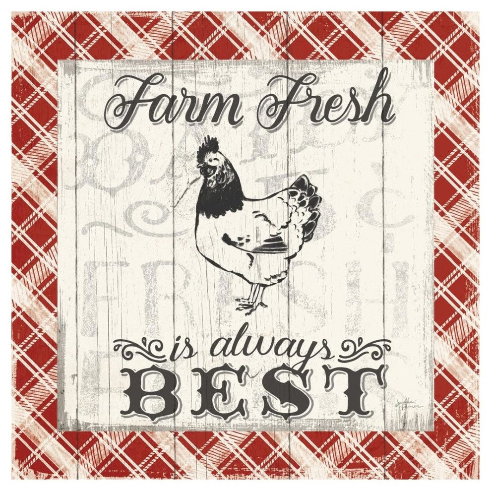 "Farmers Market III" Digital Paper Print by Janelle Penner, 32"x32"