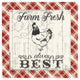 "Farmers Market III" Digital Paper Print by Janelle Penner, 32"x32"