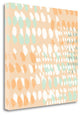 "Coral Abstract" By Linda Woods, Giclee Print on Gallery Wrap Canvas