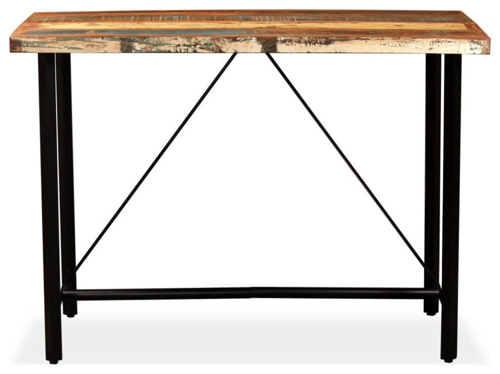 vidaXL Bar Set 7 Pieces Solid Reclaimed Wood