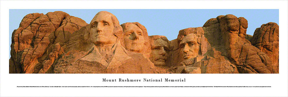 Mount Rushmore National Monument, Unframed