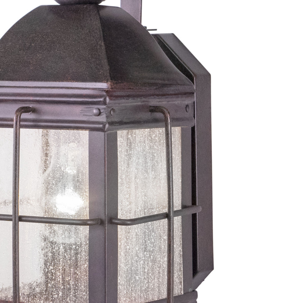 Vaxcel Lighting OW39573 Revere 1 Light Outdoor Wall Sconce - 8 - Royal Bronze