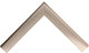 Night Silver Picture Frame, 2", Easle Back, Contemporary, 8 x 10