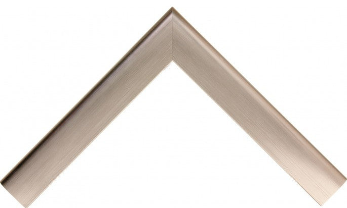 Night Silver Picture Frame, 2", Easle Back, Contemporary, 8 x 10