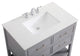 Home Living 36" Single Bathroom Vanity, Gray