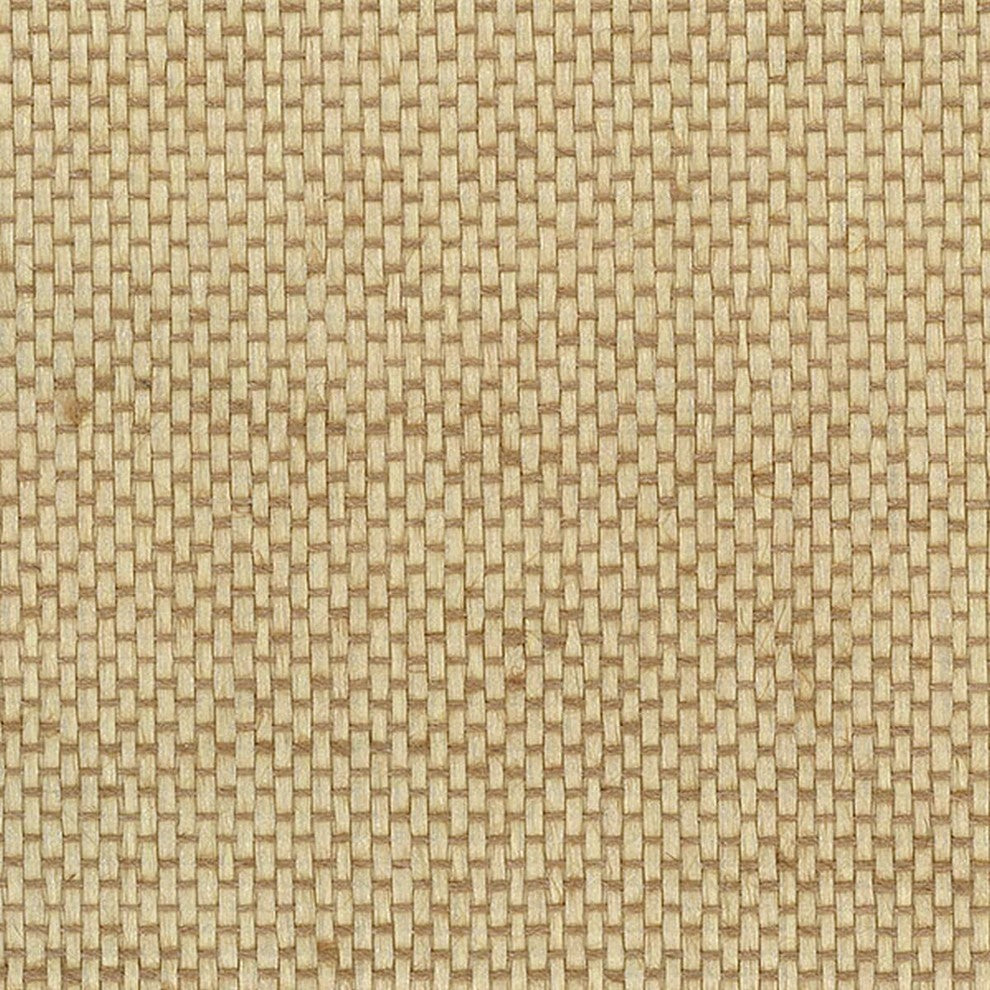 Decorator, Grasscloth Texture Wallpaper Cream Roll