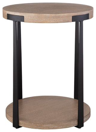 Uttermost Palisade Natural Round Side Table