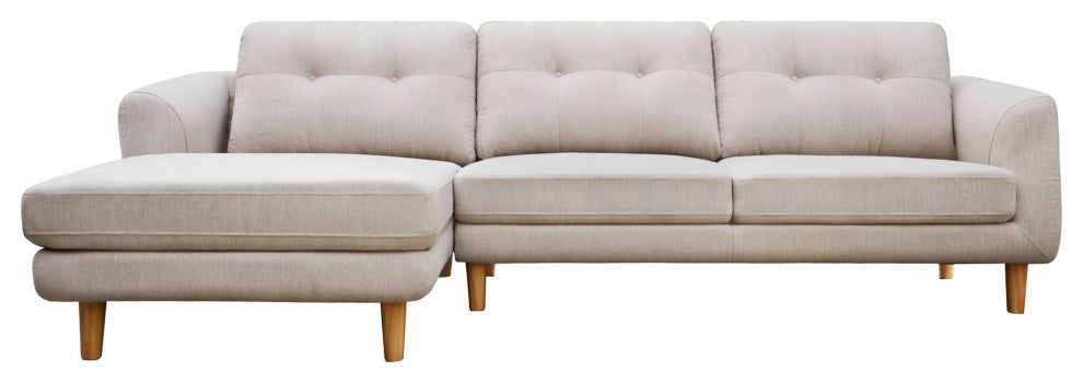 First of A Kind Corey Sectional Beige Right