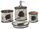 4-Piece Birch Pinecone Bath Set