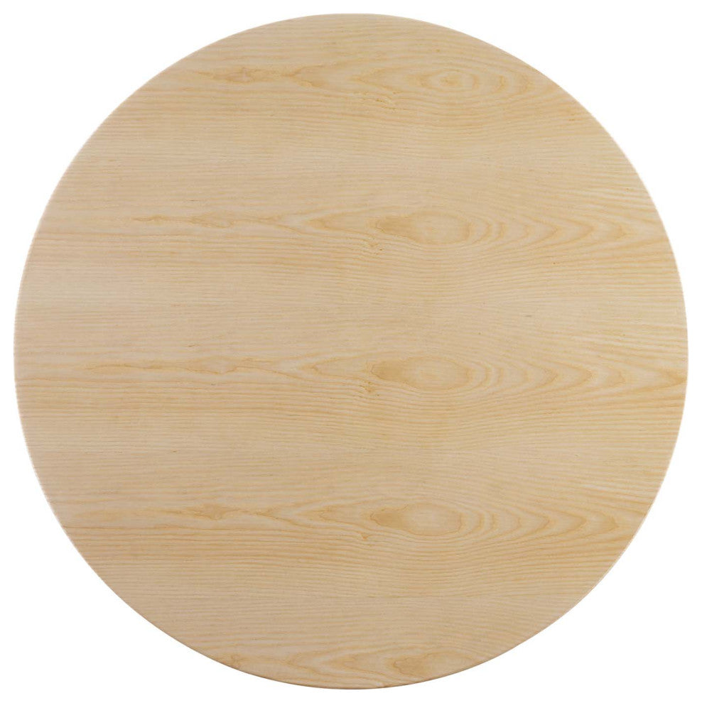 Verne 40" Dining Table Gold Natural -4754
