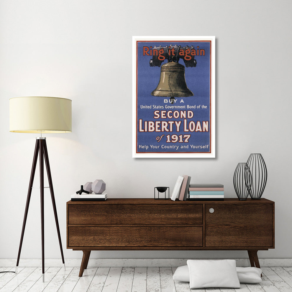 "WWI: Ring It Again" Digital Paper Print, 34"x50"