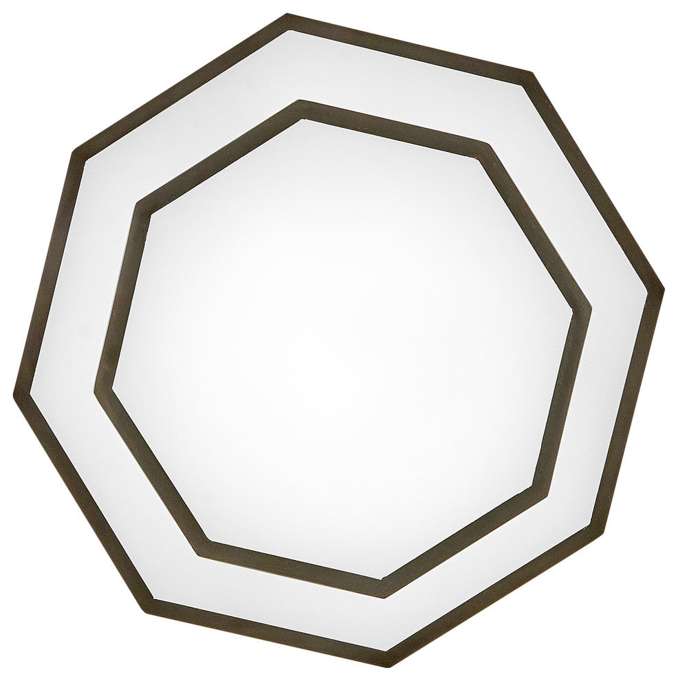 Hinkley Facet Convertible Chandelier, Black Oxide, 16.5"