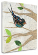 "Birds In Spring III Square" By Courtney Prahl, Giclee on Gallery Wrap Canvas
