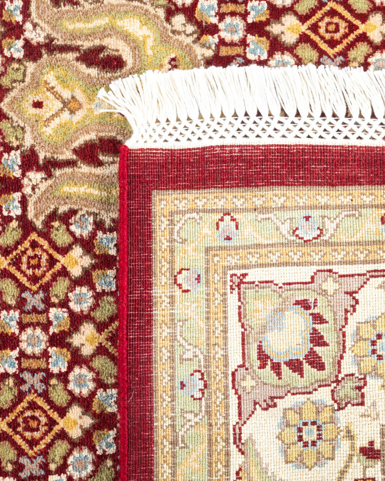 Mogul, One-of-a-Kind Hand-Knotted Area Rug Red, 4'8"x7'5"