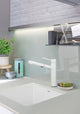Blanco 18.1"x20.87" Granite Single Undermount Kitchen Sink, White