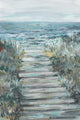 "Way to the Sea" Painting Print on Wrapped Canvas, 30"x45"