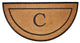 Calloway Mills The General Monogram Doormat, Letter C