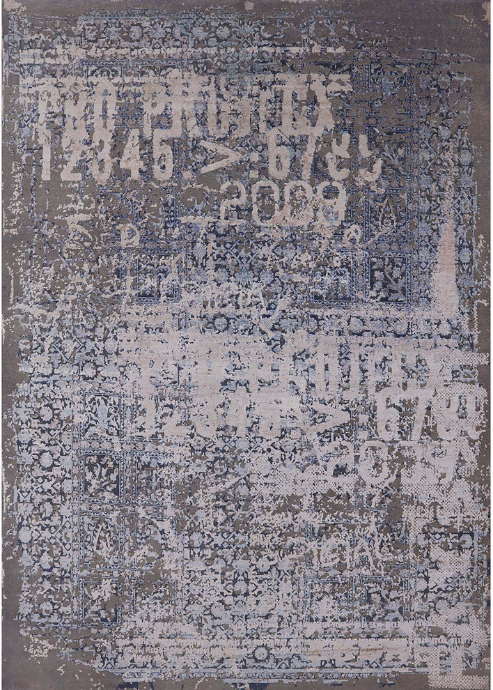 Ahgly Company Indoor Rectangle Mid-Century Modern Area Rugs, 2' x 4'