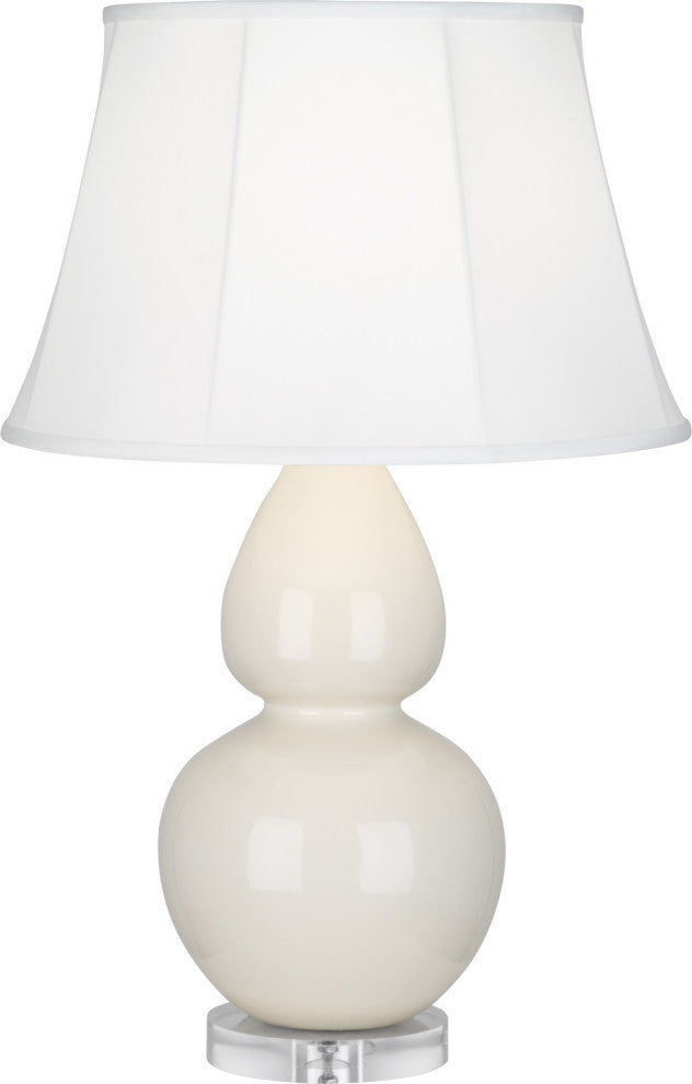 Robert Abbey RA-A756 1-Light Table Lamp, Double Gourd