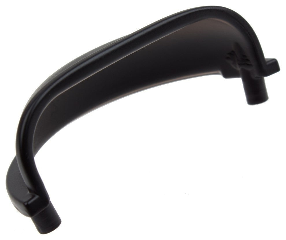 3" Center Classic Bin Pull, Set of 3, Matte Black