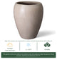 Round Pot, White 17x23
